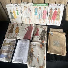 11 x Vintage Vogue / gemischte Schnittmuster Restposten Konvolut Retro Designs B1D