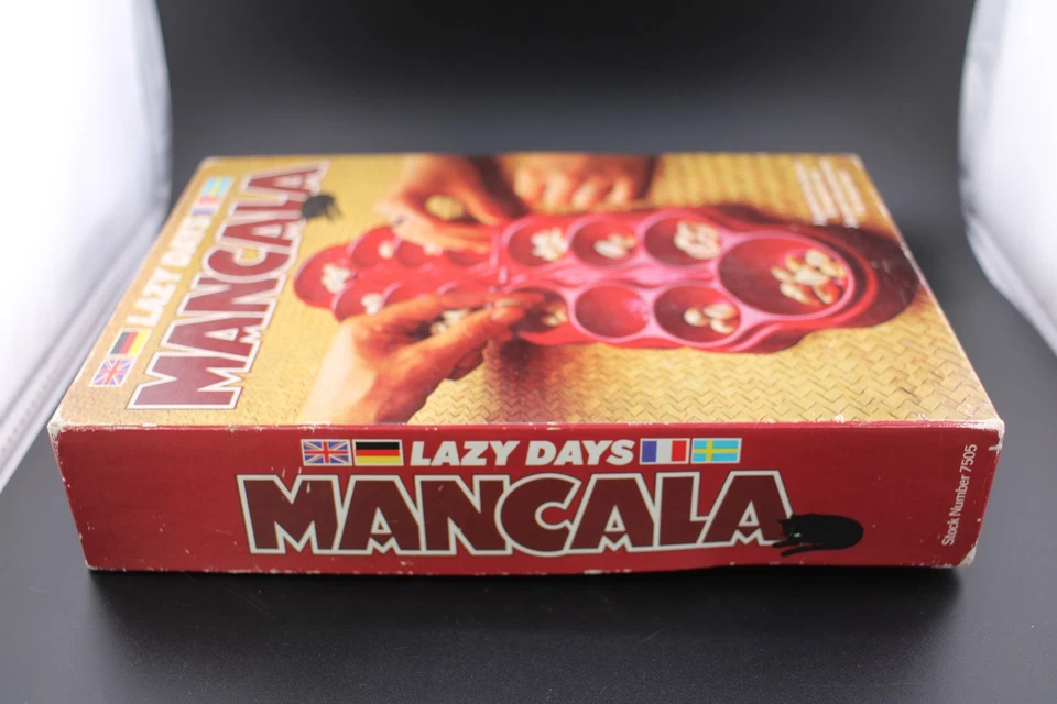 Complete Vintage Lazy Days MANCALA Game with Cowrie Shells 1975 - Image 3 of 4