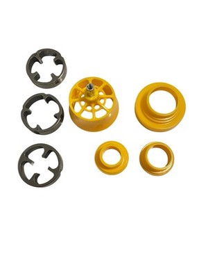 Drill Powered Threading Die Set 1/2  3/4  1  w/ Adapter Tapping Kit Tool
