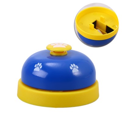  2 Stück Pet Potty Dining Trainingsglocken Footprint Pattern Kommunikationsgerät