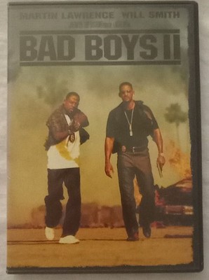 Bad Boys II DVD - 2 Discs - Tested Working VG Condition