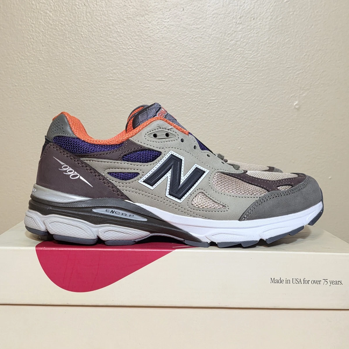 New Balance 990v3 Made In USA Beige for Sale | Authenticity