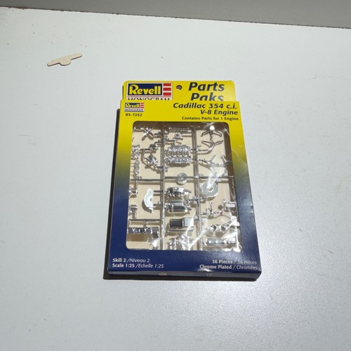 Revell Monogram #85-7252 1:25 Cadillac 354 V-8 Engine Parts Paks Kit Boxed (2)
