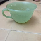 VINTAGE Fire King Alice Jadeite TEA CUP