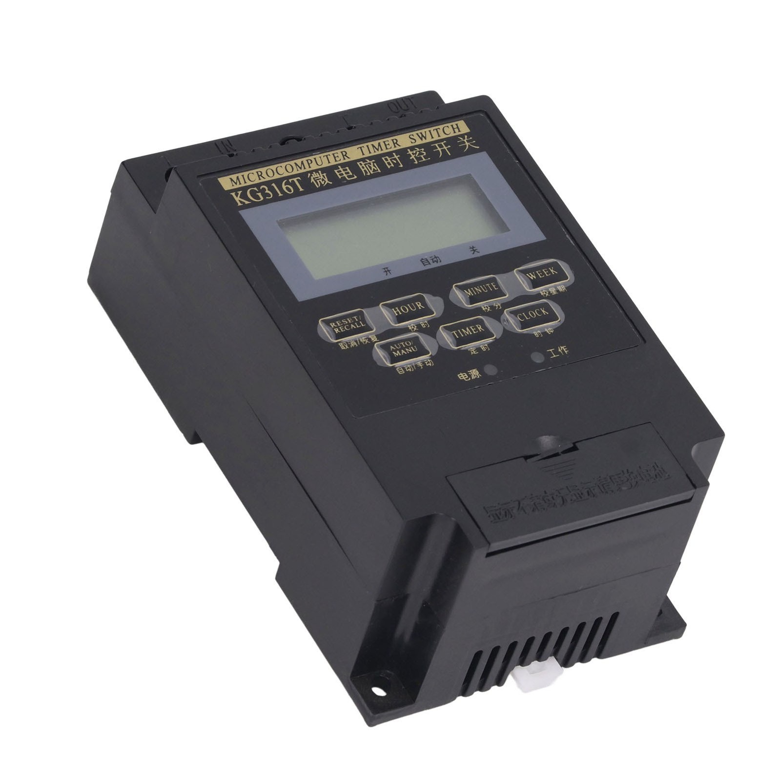 Programmable Timer Switch Auto Timing Electronic Time Control Switch With