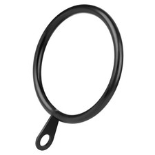 Curtain Rings with Flat Eyelets, 48 Pack Metal Drapery Rings Curtain Hanging ...