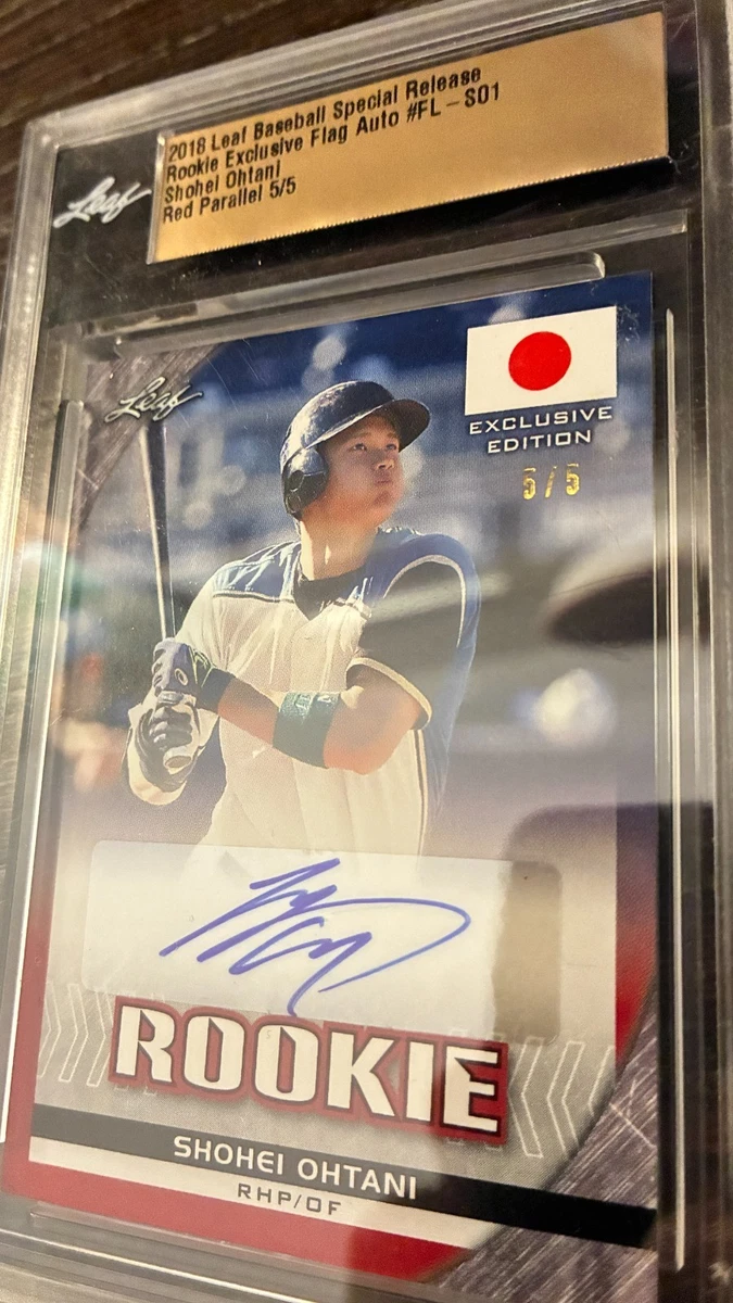 Leaf Shohei Ohtani Baseball Sports Trading Cards & Accessories for