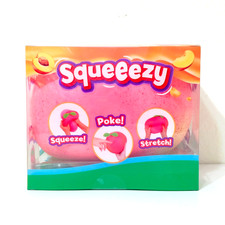 Sunny Days Squeezy Jumbo Peach Stress Relief Sensory Fidget Squishy Toy   