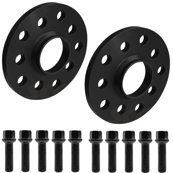 Scc Spurverbreiterung 40Mm 2X20Mm 5X112 FüR Cupra Formentor + Radschrauben-image
