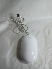 Apple A1152 Wired Optical USB Mouse White Mighty Mouse MB112LL/B