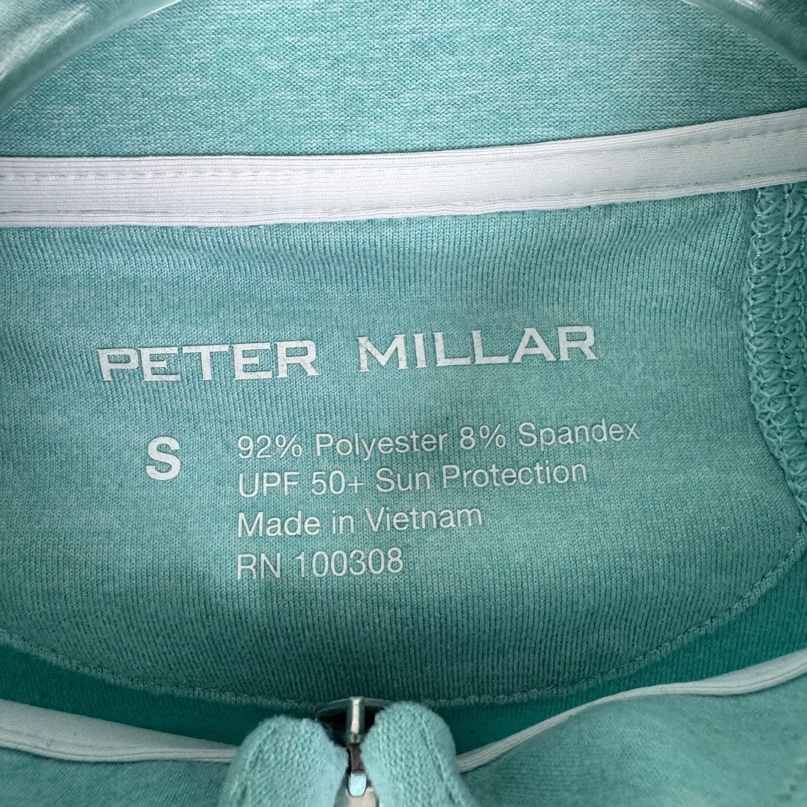 Peter Millar Performance Quarter Zip Pullover Siz… - image 4