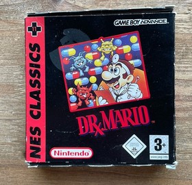 Dr Mario Nes Classics Nintendo Gameboy Advance Game, Boxed! GC!