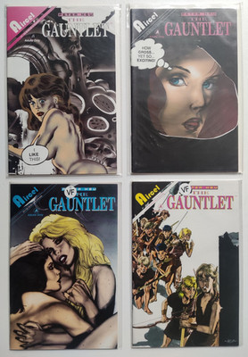 Aircel THE GAUNTLET #1-8 Full Run  1992  Peter Hsu  HTF  erotic fantasy classic