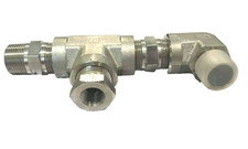 Parker Hannifin Adapter Stainless Steel 316 NEW.