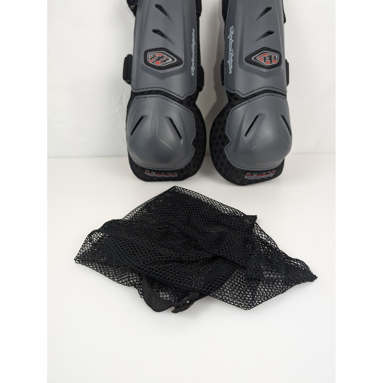 Troy Lee Designs Motocross Dirt Bike BMX MTB Knee Shin Guards Pad Protectors L