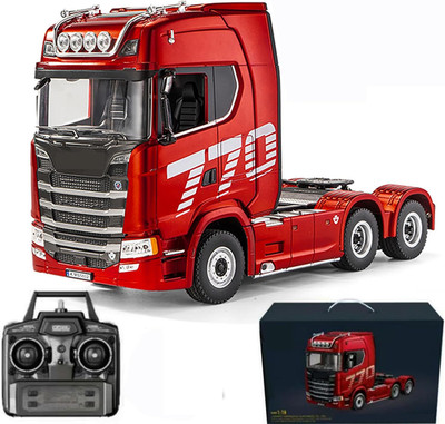 19Channels 770S Hobby RC Tractor Truck Toys 1/18 Scale Light Sound Effects Remot