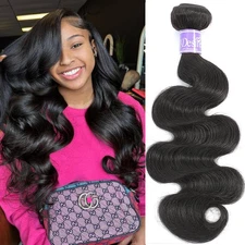 12A Brazilian Virgin Hair Body Wave 1 Bundle 100% Unprocessed Brazilian Body Wav