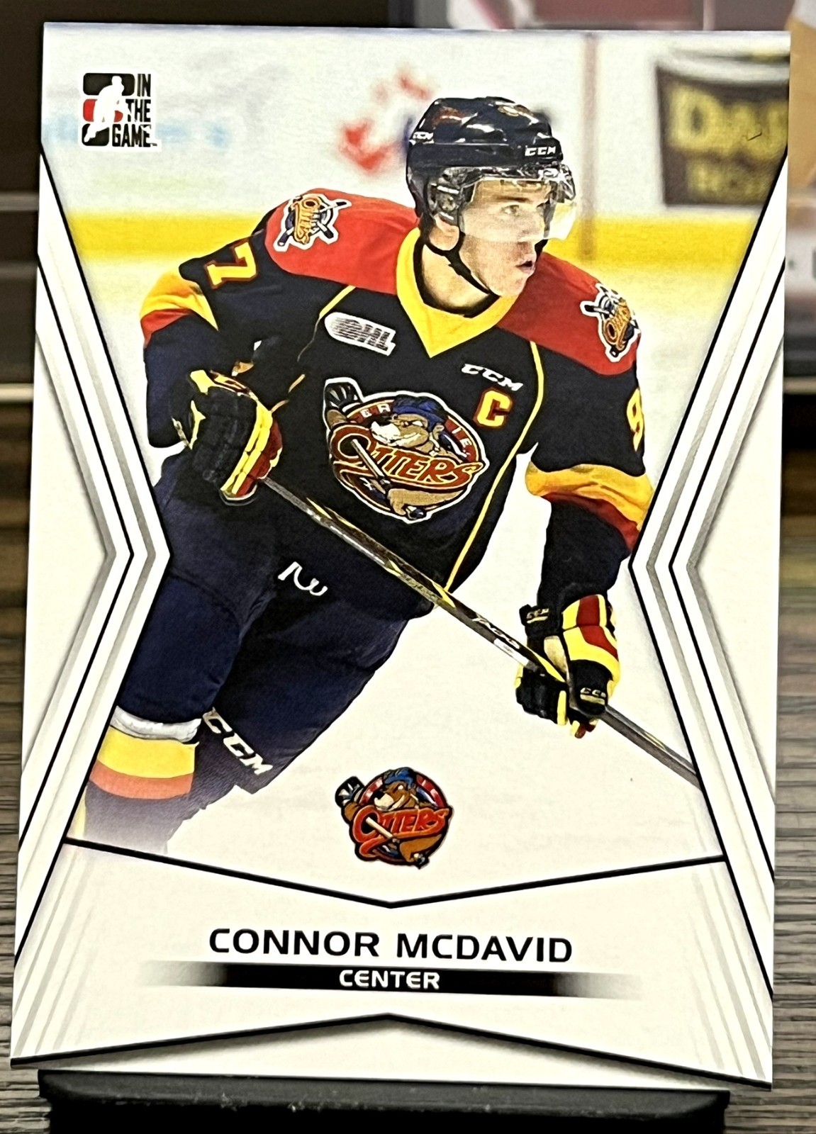 2014 In The Game Connor McDavid #1 PRE ROOKIE Edmonton Oiler
