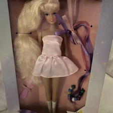 Vintage Precious Kids Fashion Doll Hair Styling Set 11 1/2” Tall