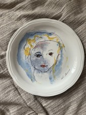 Piatto In Ceramica “Volto Gentile” Di Ernesto Treccani