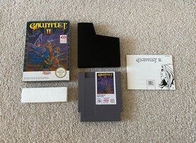 *RARE* Gauntlet II 2 - Nintendo NES - Boxed & Complete PAL A - UK CIB
