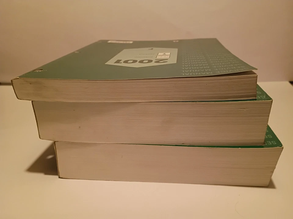 2001 CHEVY CAMARO PONTIAC FIREBIRD Shop Conjunto Manual de Serviço (3) GM - Imagem 4 de 4