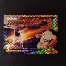 Xander Bogaerts 2020 Panini Prizm Instant Impact Power Plaid #II-100 /75 Red Sox