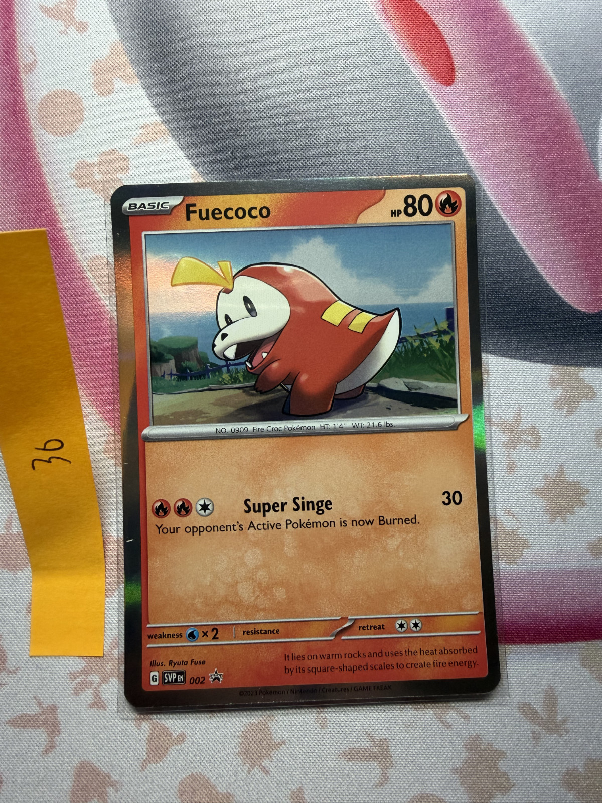 fuecoco pokemon card value 002 015 Terapagos ex - 173/142 [SCR main image 0