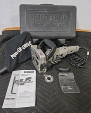 Porter Cable 557 Biscuit Joiner 7 Amp w/ Hard Case , Manual,dust Collection Bag