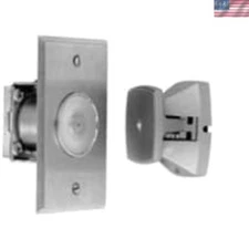 Door Holder Electromagnetic Wall Mount 120V Aluminum Silver Door Control
