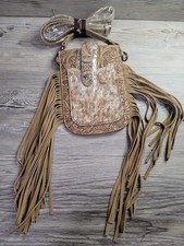 Western fringe crossbody tooled leather purse. NEW Western wear