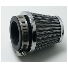 Rennsport Luftfilter 48mm Schwarz für Kreidler, Zündapp, Hercules, Puch Mofa