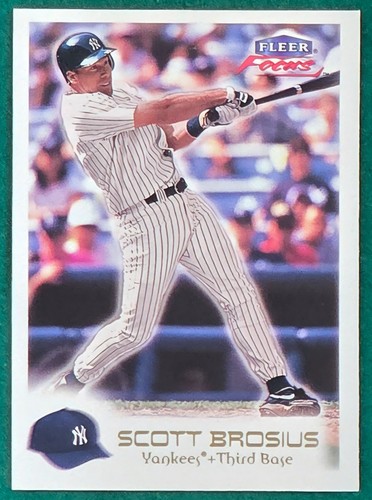 2000 Fleer Focus Scott Brosius #163 card