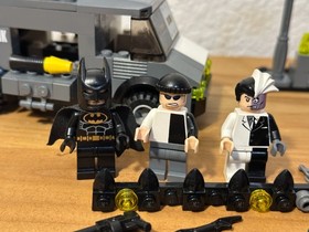 LEGO 7781 Batmobile Two-Face's Escape 100% Complete + Stickers 9/10 Condition!