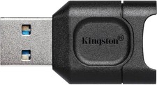 Kingston MobileLite Plus USB 3.2 microSDHC/SDXC UHS-II Card Reader Black