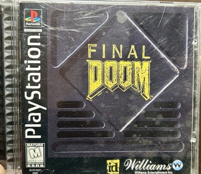 Final Doom (PS1 Sony Playstation 1, 1996) Complete w Manual