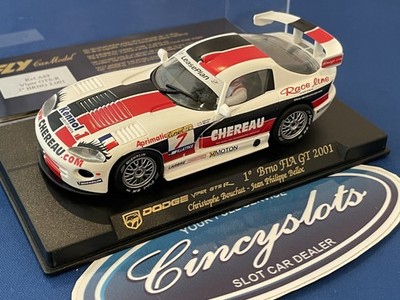 Fly A89 DODGE VIPER GTSR 1º CHEREAU BRNO FIA GT 2001 NEW SLOT CAR