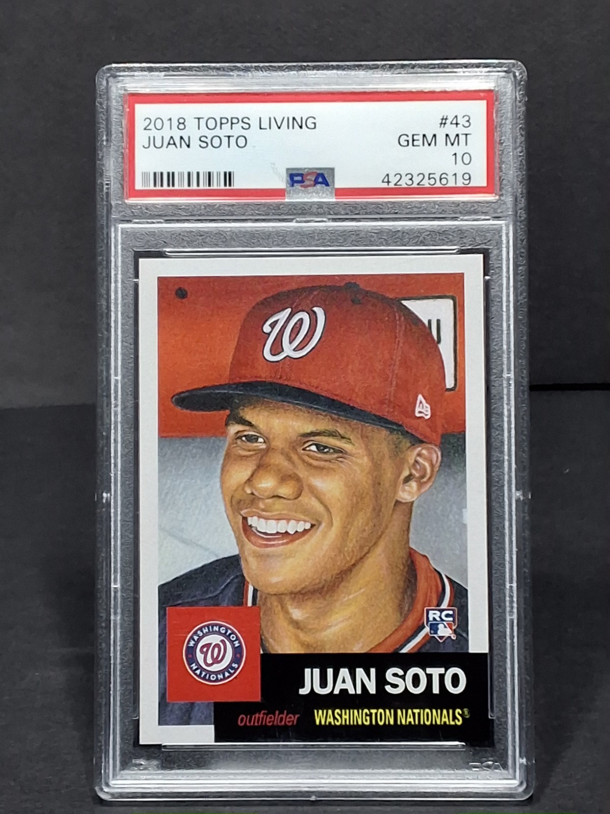 2018 Topps Living #43 Juan Soto/28,572
