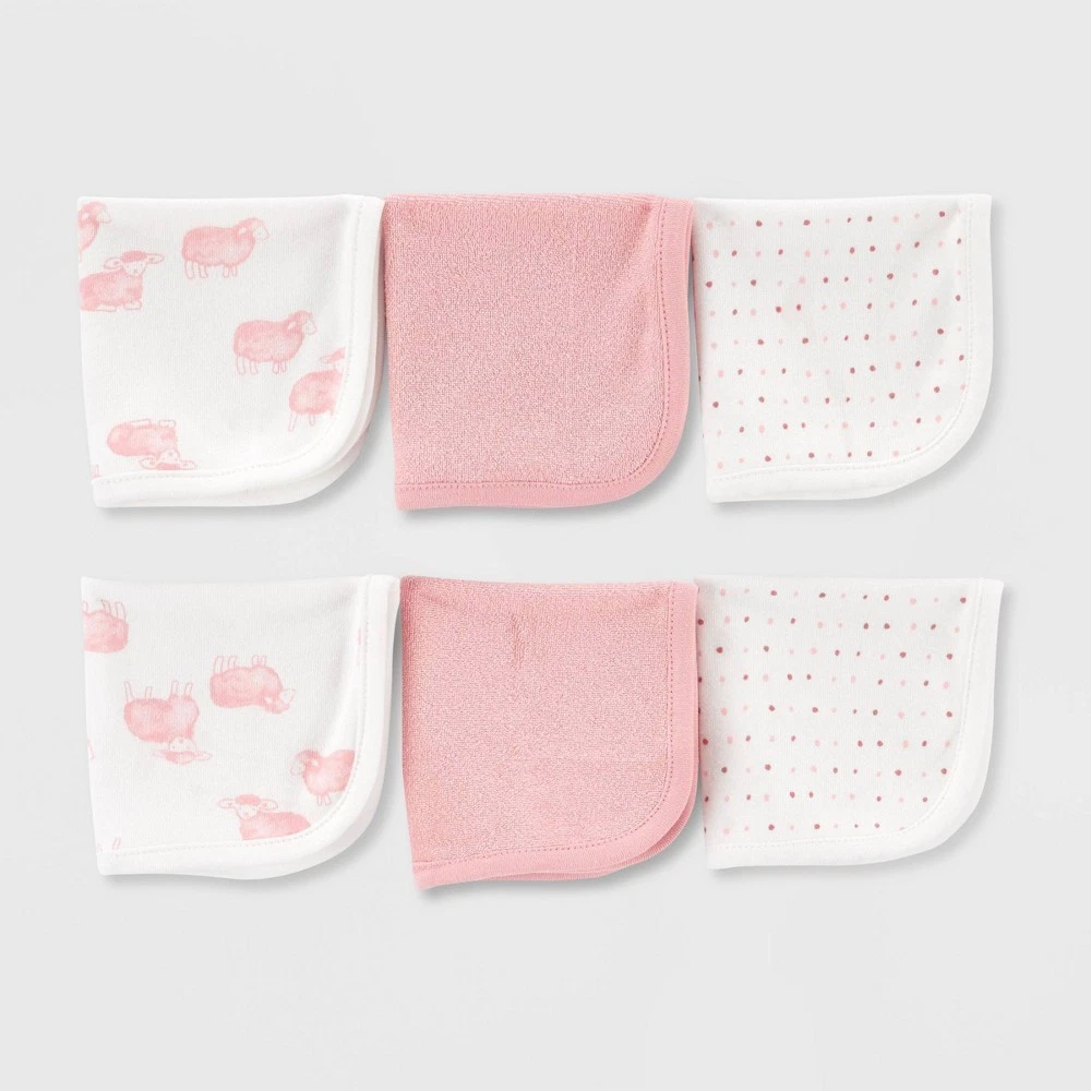 Carter's Just One You Baby Sheep 12 Piece Bath Wash Cloth Set Pink New W Tags
Opens in a new window
