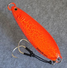 FishLab Carnada Slow Pitch Jigs 5-1/2" 10-5/8 oz Rigged Nichols Assist Hooks 3/0