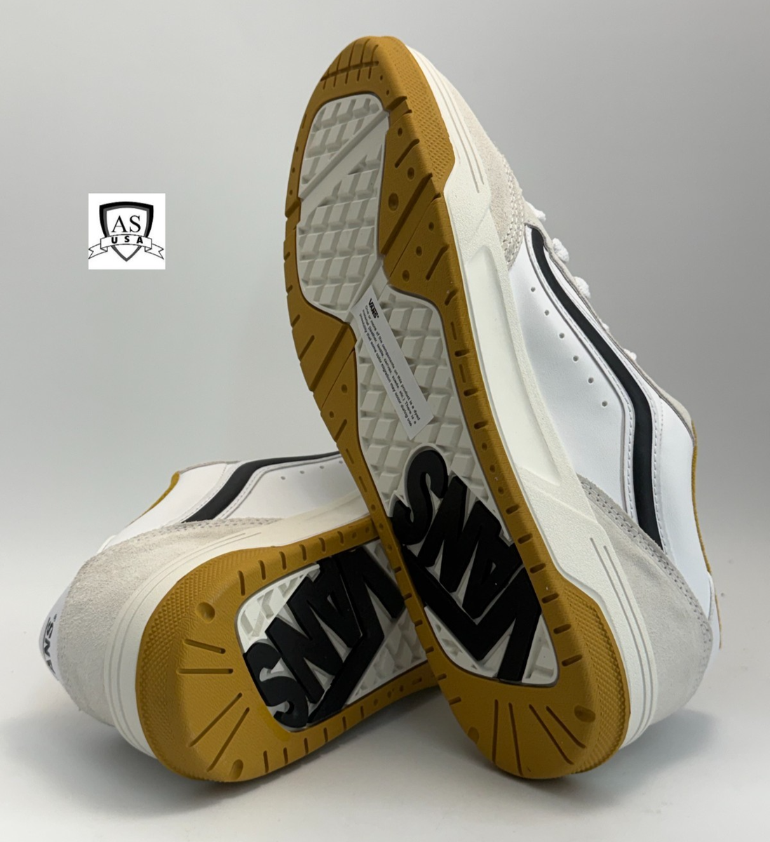 Vans Hylane True White / Harvest Gold Men display picture 1
