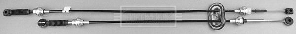 BORG & BECK BKG1006 Manual Transmission Cable Pull Fits Nissan Opel Renault