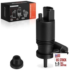 Front or Rear Windshield Washer Pump Compatible with Jeep Grand Cherokee,