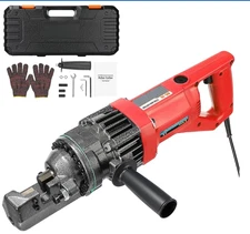 5/8 Inch Electric Hydraulic Rebar Cutter, 1100W Portable Handle Rebar Cutter