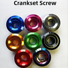 Bike Crank Arm Bolt M18 M19 M20 10mm BB Screw MTB Road Alloy CNC