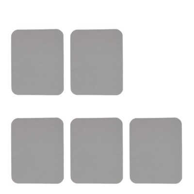5 Pack Belkin Standard Gray Mousepad, with Neoprene NonSlip Backing
