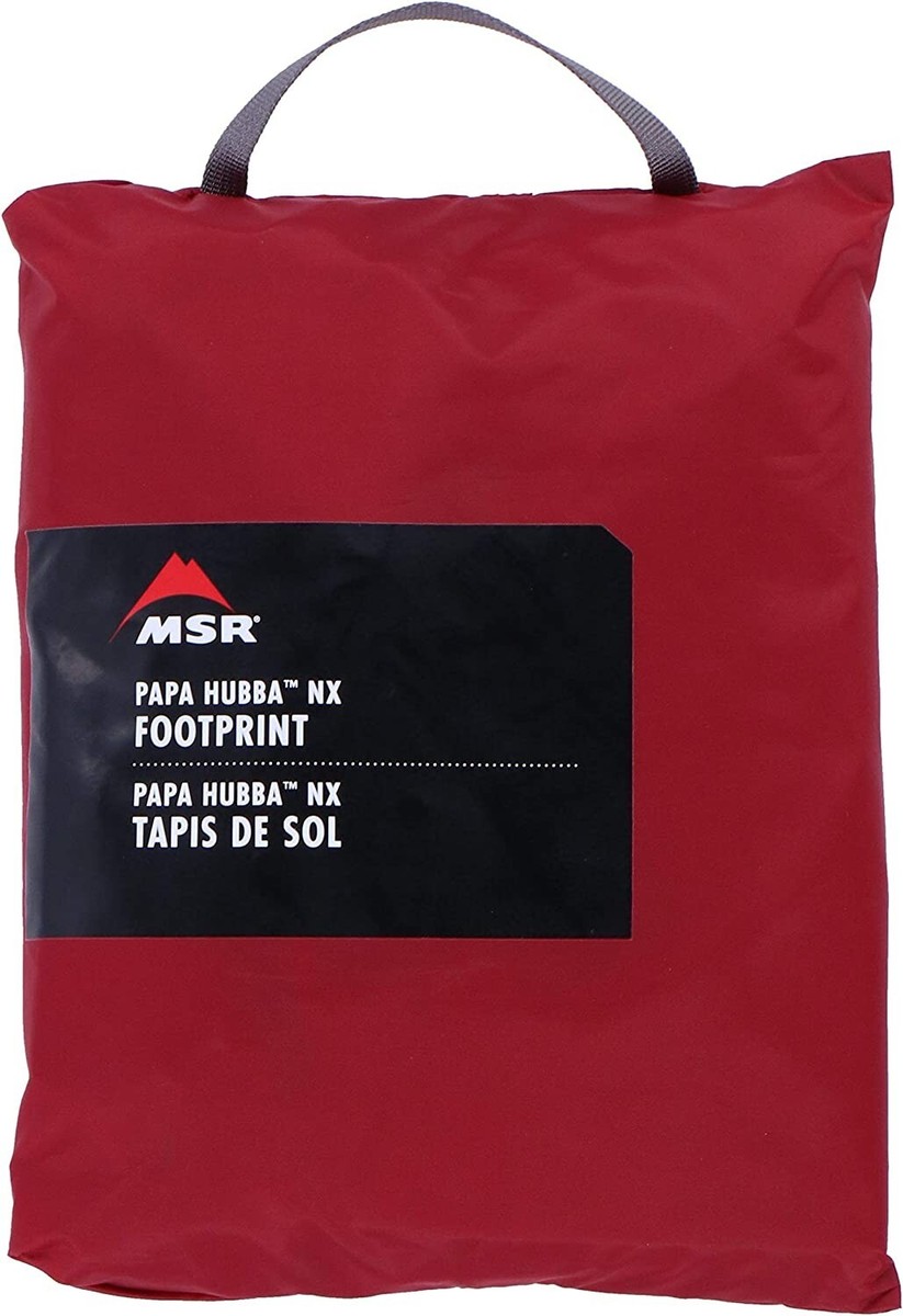 MSR Papa Hubba NX Tent Footprint Red Camping/Backpacking NEW - Main Image