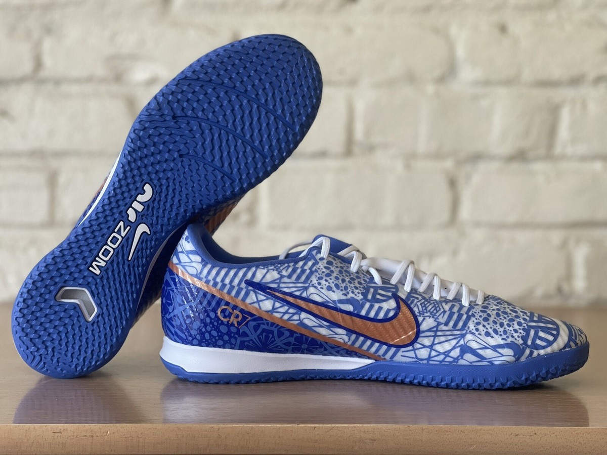 Nike Zoom Mercurial Vapor 15 Academy CR7 IC Men Size 9.5 Indoor