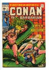 Conan The Barbarian #7 - 1971 - Marvel - FN - comic book