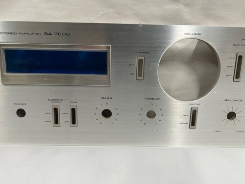 Vtg Pioneer Stereo Amplifier SA-7800 Decorative Front Cover Faceplate (A40) - Picture 3 of 16